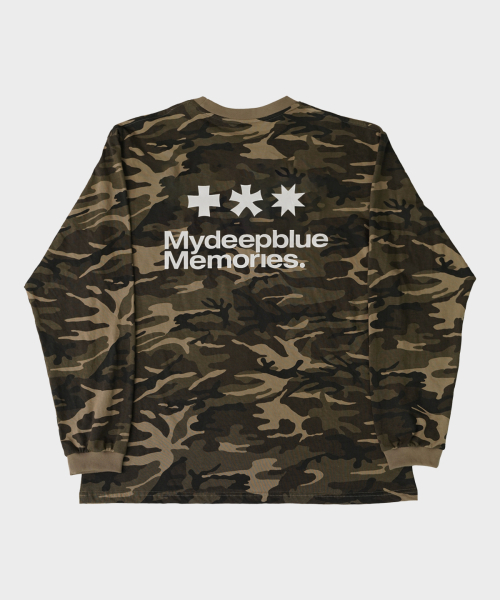 mydeepbluememories(マイディープブルーメモリーズ)の「MM SYMBOL LOGO CAMO LONG SLEEVE #2(Tシャツ/カットソー・レディース・その他・FREE)」の5枚目の写真
