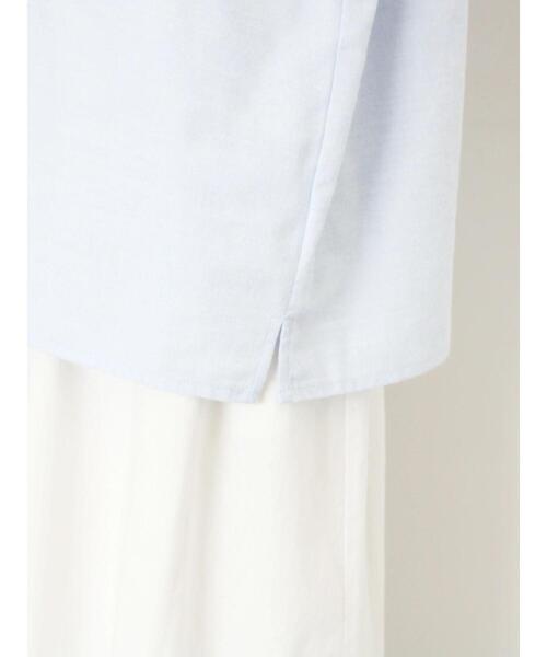 Samansa Mos2（サマンサ モスモス）の「【保温加工】襟レースブラウス（シャツ/ブラウス・レディース・チャコールグレー/ベージュ/オフホワイト/サックスブルー・F）」の19枚目の写真