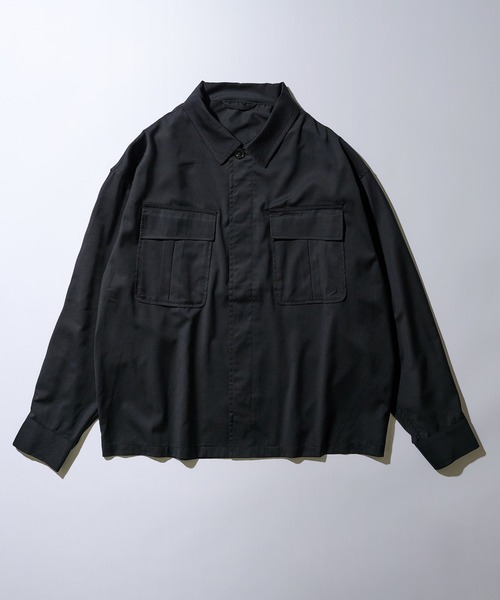 MAISON CLUB(メゾンクラブ)の「【MAISON CLUB】3rd Type Fatigue Shirt Jacket(その他アウター・メンズ・ブラック/グレー/ベージュ・L/M)」の11枚目の写真