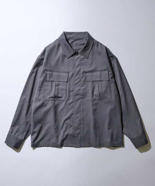 MAISON CLUB(メゾンクラブ)の「【MAISON CLUB】3rd Type Fatigue Shirt Jacket(その他アウター・メンズ・ブラック/グレー/ベージュ・L/M)」の14枚目の写真