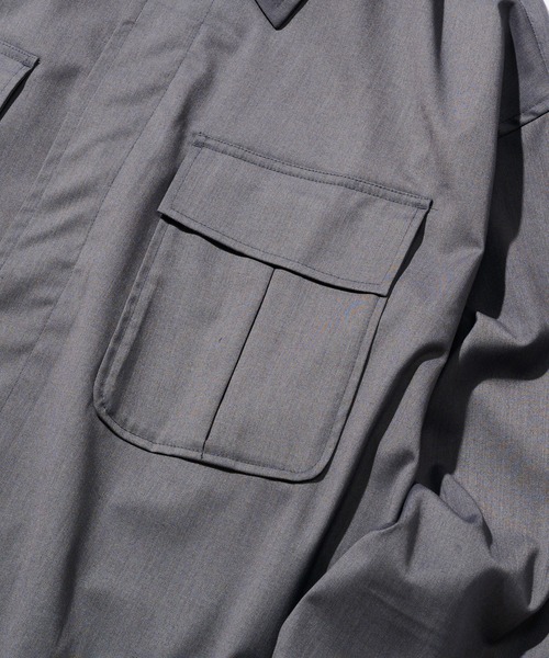 MAISON CLUB(メゾンクラブ)の「【MAISON CLUB】3rd Type Fatigue Shirt Jacket(その他アウター・メンズ・ブラック/グレー/ベージュ・L/M)」の18枚目の写真