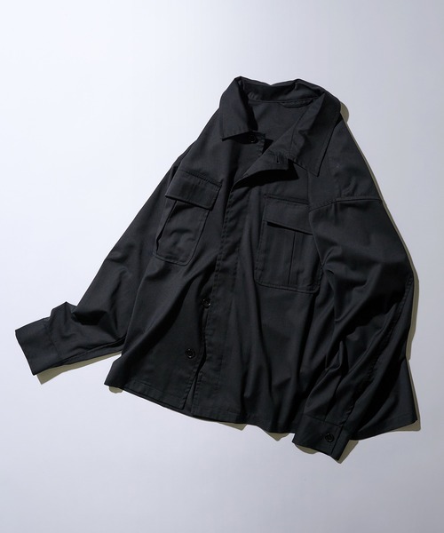 MAISON CLUB(メゾンクラブ)の「【MAISON CLUB】3rd Type Fatigue Shirt Jacket(その他アウター・メンズ・ブラック/グレー/ベージュ・L/M)」の12枚目の写真