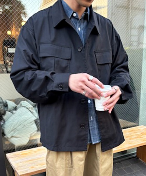MAISON CLUB(メゾンクラブ)の「【MAISON CLUB】3rd Type Fatigue Shirt Jacket(その他アウター・メンズ・ブラック/グレー/ベージュ・L/M)」の21枚目の写真