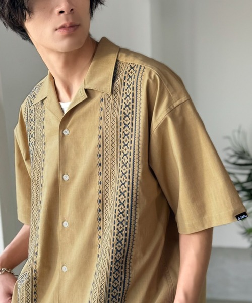 セール】《JaVaジャバコラボ》周りと差がつく総刺繍！リラックス