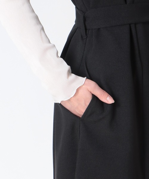 Jines（ジネス）の「スリットデザインロングジレ（その他アウター・レディース・ブラック・38）」の11枚目の写真