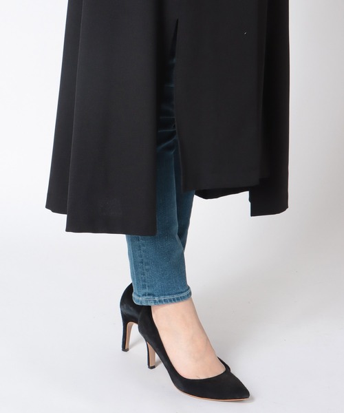 Jines（ジネス）の「スリットデザインロングジレ（その他アウター・レディース・ブラック・38）」の12枚目の写真