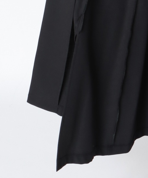 Jines（ジネス）の「スリットデザインロングジレ（その他アウター・レディース・ブラック・38）」の14枚目の写真