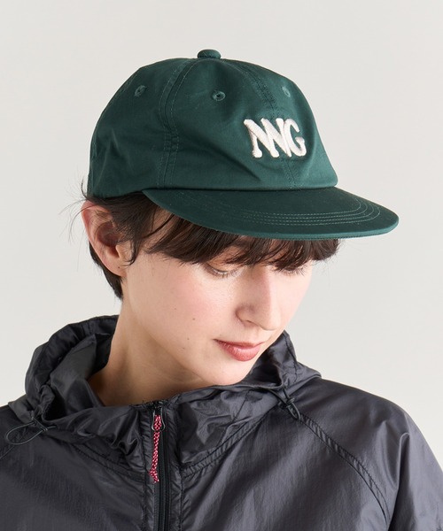 NANGA(ナンガ)の「COTTON TWILL NNG LOGO CAP/コットンツイル NNG ロゴ キャップ(キャップ・メンズ・ネイビー/ベージュ/グリーン/ブラック・FREE)」の3枚目の写真