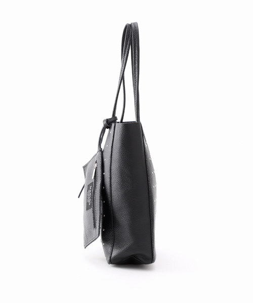 MARLON FIRENZE（マーロンフィレンツェ）の「別注【MARLON FIRENZE/マルロン】SHOPPER MEDIUM STUDS：バッグ（トートバッグ・レディース・ブラック・FREE）」の8枚目の写真