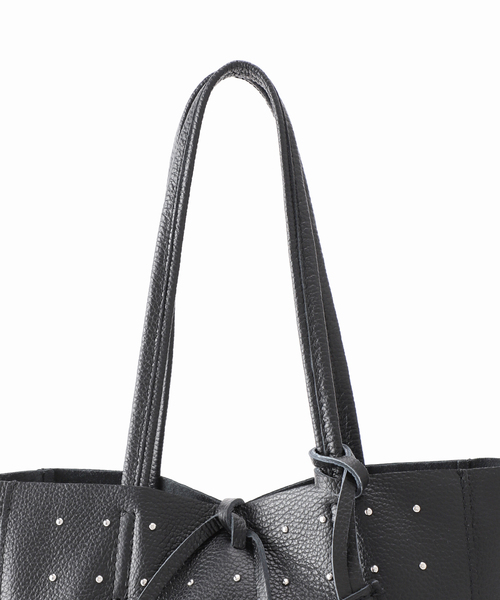 MARLON FIRENZE（マーロンフィレンツェ）の「別注【MARLON FIRENZE/マルロン】SHOPPER MEDIUM STUDS：バッグ（トートバッグ・レディース・ブラック・FREE）」の11枚目の写真