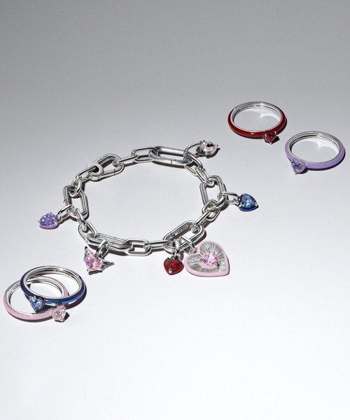 PANDORA（パンドラ）の「ブルー チャクラ ハート リング（リング・レディース・シルバー・60/58/56/54/52/50/48/46/44）」の4枚目の写真