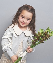 maarook（マルーク）の「リボンニットカーディガン（カーディガン/ボレロ）」