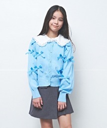 maarook（マルーク）の「リボンニットカーディガン（カーディガン/ボレロ）」