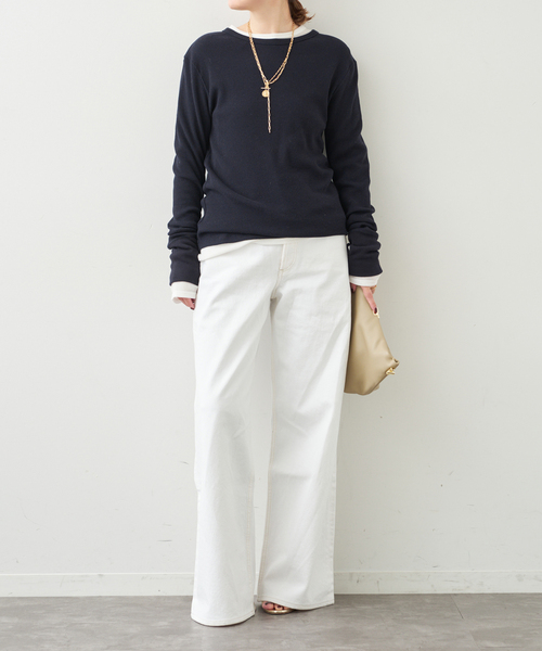 WOOLY WAFFLE プルオーバー（Tシャツ/カットソー）｜Deuxieme Classe