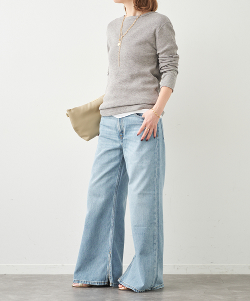WOOLY WAFFLE プルオーバー（Tシャツ/カットソー）｜Deuxieme Classe