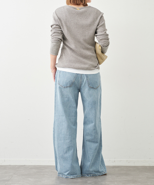 WOOLY WAFFLE プルオーバー（Tシャツ/カットソー）｜Deuxieme Classe