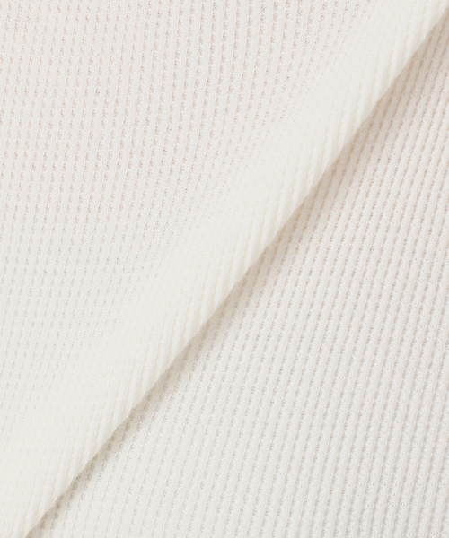 Deuxieme Classe（ドゥーズィエムクラス）の「*WOOLY WAFFLE プルオーバー（Tシャツ/カットソー・レディース・ネイビー/ホワイト/ライトグレー・FREE）」の4枚目の写真