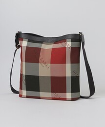 BLUE LABEL CRESTBRIDGE | クレストブリッジチェックロゴプリント縦長ショルダー(ショルダーバッグ)
