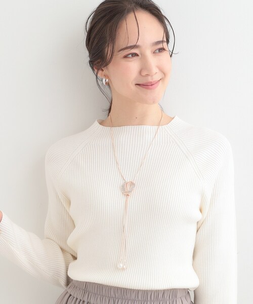 SHOO・LA・RUE(シューラルー)の「キラキラループタイネックレス(ネックレス・レディース・シルバー/ゴールド/ピンクゴールド・00)」の10枚目の写真
