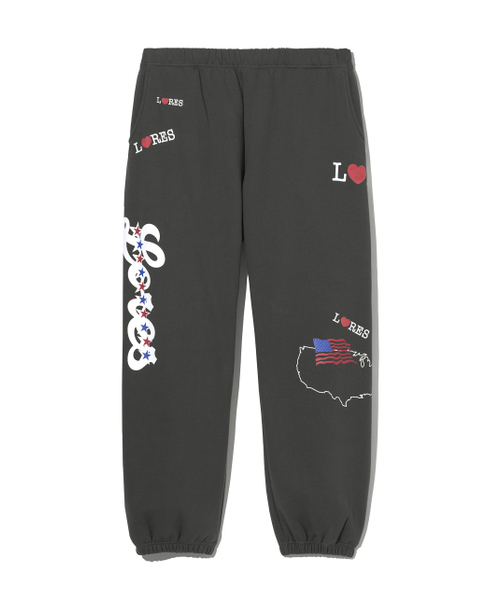 LORES(ロアス)の「America Sweatpants - Charcoal(スウェットパンツ・レディース・その他・M/L)」の1枚目の写真