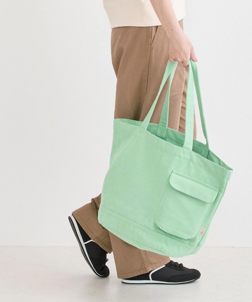 ROOTOTE(ルートート)の「ルートート / SN.ミディアム.リサイクルコットン-E(トートバッグ・レディース・レッド系その他/オートミール/ブルー系その他/ミント・FREE)」の15枚目の写真