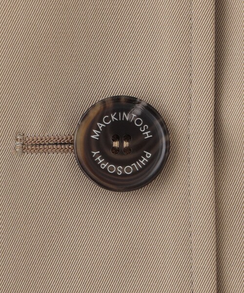 MACKINTOSH PHILOSOPHY（ﾏｯｷﾝﾄｯｼｭ ﾌｨﾛｿﾌｨｰ）の「【WEB&一部店舗限定】RYDAL105（トレンチコート・レディース・ダークネイビー/ベージュ・36/40/38）」の12枚目の写真