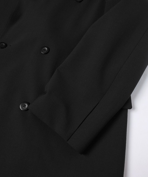 CULLNI（クルニ）の「Wool Dry Stretch Cloth Button-Tab Pocket Tailored Jacket（テーラードジャケット・メンズ・ブラック/ブルーグレー・0/1/2）」の18枚目の写真