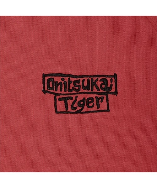 Onitsuka Tiger(オニツカタイガー)の「SWEAT HOODIE / スウェットフーディー(スウェット・レディース・ブラック/バーガンディー・S/XL/L/M/XS)」の5枚目の写真