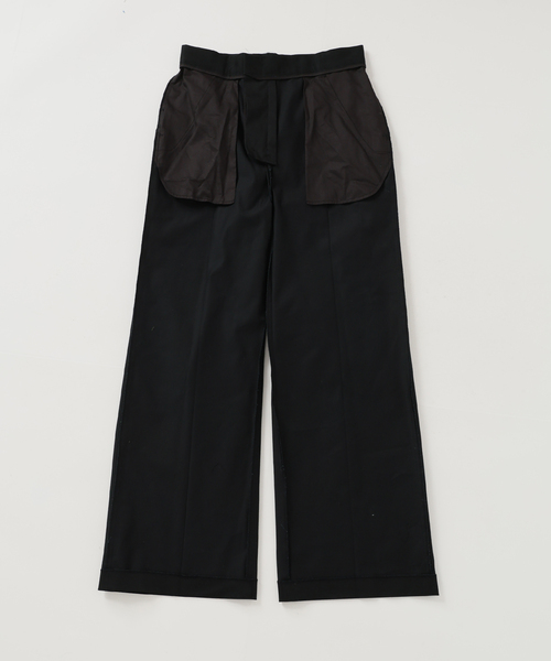 IENA LA BOUCLE(イエナラブークル)の「IENA LA BOUCLE チノスラックス(スラックス・レディース・ナチュラル/ブラック・34/40/38/36)」の5枚目の写真