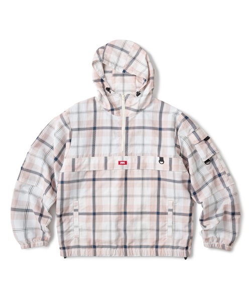 FTC（エフティーシー）の「UTILITY ANORAK JACKET（ナイロンジャケット・メンズ・グリーン系その他/ブラック/ピンク系その他・MEDIUM/LARGE/X-LARGE/SMALL）」の3枚目の写真