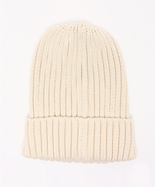 GLOBAL WORK（グローバルワーク）の「メンアサリブワッチキャップ/708273（ニットキャップ/ビーニー・メンズ・ホワイト/ブラック/カーキ/ライトブルー/ネイビー/ダークグレー・FREE）」の2枚目の写真