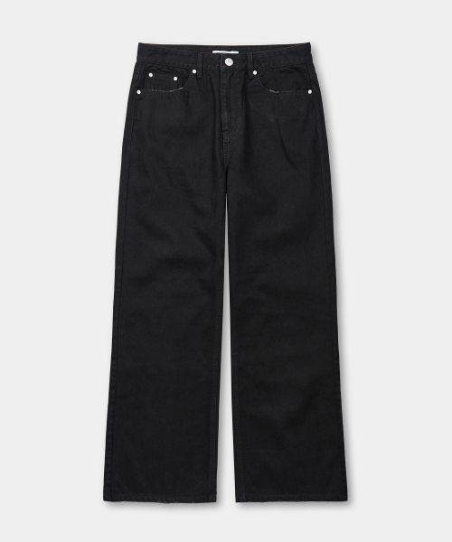 EXCONTAINER(エックスコンテナ)の「グランジポケットフレアデニムパンツ(ブラック)(デニムパンツ・メンズ・その他・SMALL/MEDIUM/LARGE/X-LARGE)」の7枚目の写真