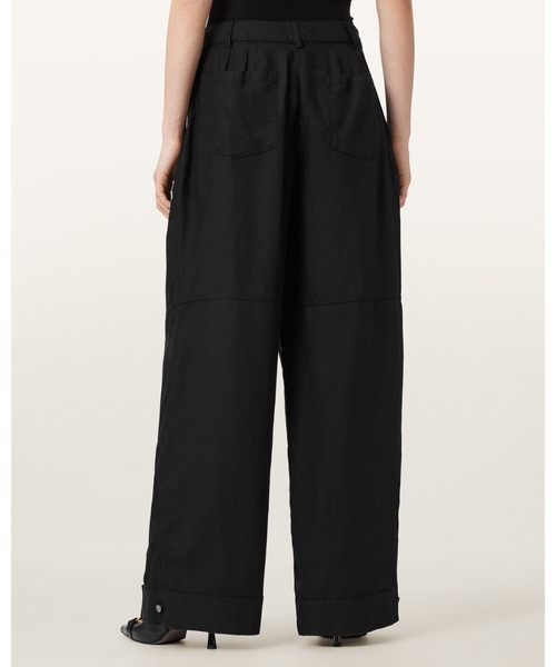 ALLSAINTS(オールセインツ)の「SHERELL BARREL LEG TROUSERS | SHERELL バレル レッグ トラウザー(その他パンツ・レディース・ブラック・4/6/8/10)」の5枚目の写真