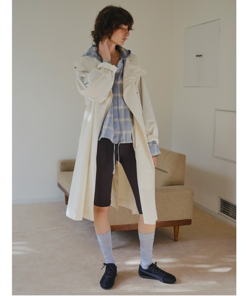 emmi(エミ)の「シアーハイソックス(ソックス/靴下・レディース・ブラウン/ライトブルー/イエロー・F)」の10枚目の写真