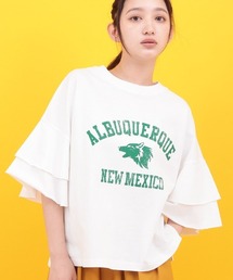チチカカ | Orale! ラッフルスリーブＴシャツ(Tシャツ/カットソー)
