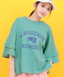 チチカカ | Orale! ラッフルスリーブTシャツ(Tシャツ/カットソー)