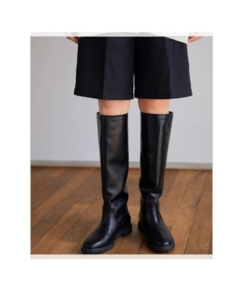 KALENO（カレノ）の「rugged sole long boots（ブーツ・レディース・ブラック/ブラウン・23.0cm/25.0cm）」の3枚目の写真