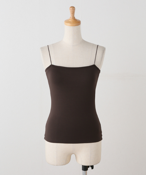 plage（プラージュ）の「《追加》middle top 3（その他アンダーウェア/インナー・レディース・ライトグレー/ブラウン・FREE）」の2枚目の写真