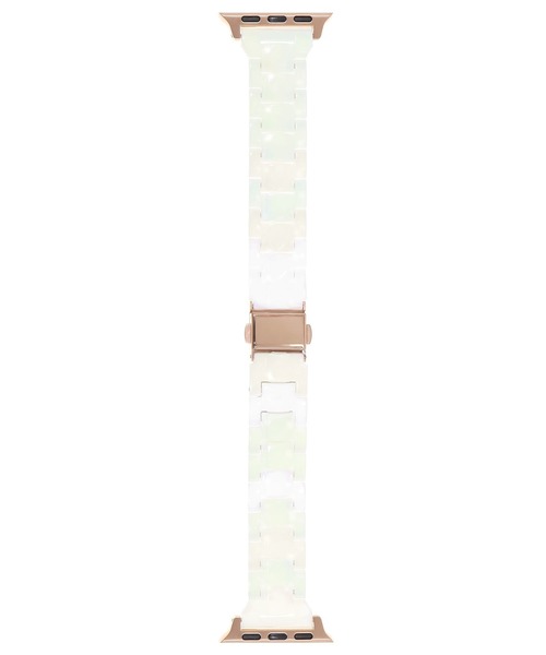 Urban Coral(アーバンコーラル)の「Apple Watch Band / アップルウォッチ スリムレジンバンド / Urban Coral(デジタル腕時計・レディース・クリア/ブラック/ホワイト/コーラルピンク・40mm)」の13枚目の写真