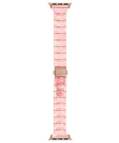Urban Coral(アーバンコーラル)の「Apple Watch Band / アップルウォッチ スリムレジンバンド / Urban Coral(デジタル腕時計・レディース・クリア/ブラック/ホワイト/コーラルピンク・40mm)」の15枚目の写真