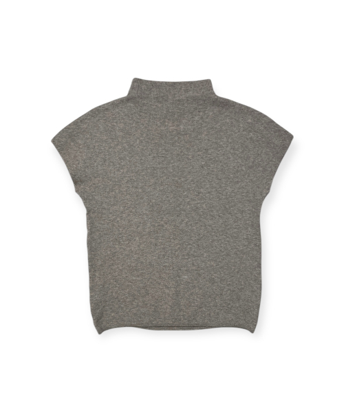 BORN SLIPPY(ボーンスリッピー)の「Soft Crystal Drift Mock Neck Knit (Beige)(ベスト・レディース・その他・FREE)」の4枚目の写真