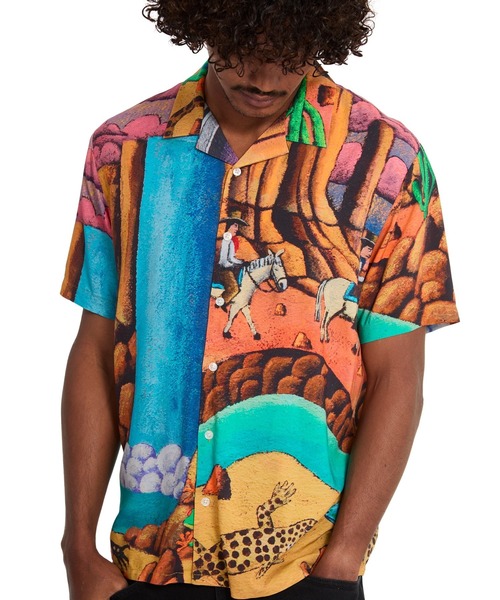 VOLCOM（ボルコム）の「VOLCOM メンズ FA MICKEY MASON SS 半袖シャツ 【2026年春夏モデル】（シャツ/ブラウス・メンズ・マルチ・X-LARGE/LARGE/MEDIUM/SMALL）」の4枚目の写真