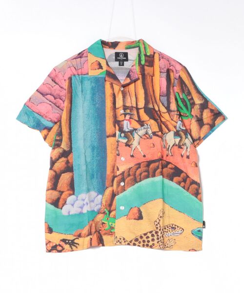 VOLCOM（ボルコム）の「VOLCOM メンズ FA MICKEY MASON SS 半袖シャツ 【2026年春夏モデル】（シャツ/ブラウス・メンズ・マルチ・X-LARGE/LARGE/MEDIUM/SMALL）」の3枚目の写真