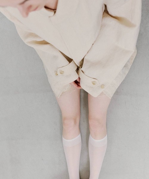 TODAYFUL(トゥデイフル)の「【TODAYFUL/トゥデイフル】Soutiencollar Washed Jacket/ステンカラーウォッシュドジャケット(テーラードジャケット・レディース・アイボリー/ブラック・38/36)」の9枚目の写真
