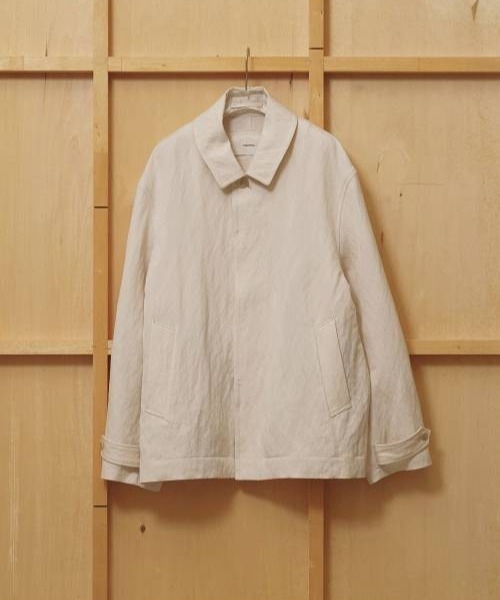 TODAYFUL(トゥデイフル)の「【TODAYFUL/トゥデイフル】Soutiencollar Washed Jacket/ステンカラーウォッシュドジャケット(テーラードジャケット・レディース・アイボリー/ブラック・38/36)」の10枚目の写真