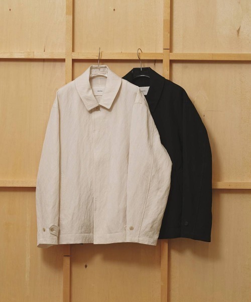TODAYFUL(トゥデイフル)の「【TODAYFUL/トゥデイフル】Soutiencollar Washed Jacket/ステンカラーウォッシュドジャケット(テーラードジャケット・レディース・アイボリー/ブラック・38/36)」の15枚目の写真