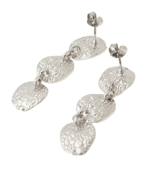 AMERICAN HOLIC（アメリカンホリック）の「ニュアンスプレートスイングピアス（ピアス（両耳用）・レディース・シルバー/ゴールド・FREE）」の6枚目の写真