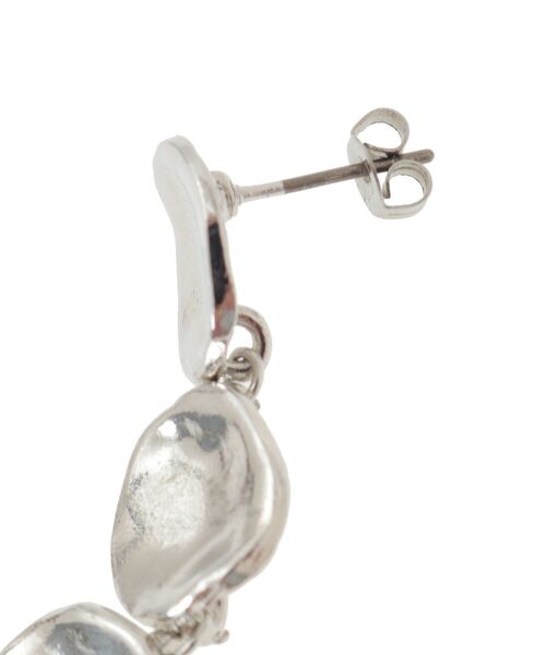 AMERICAN HOLIC（アメリカンホリック）の「ニュアンスプレートスイングピアス（ピアス（両耳用）・レディース・シルバー/ゴールド・FREE）」の8枚目の写真