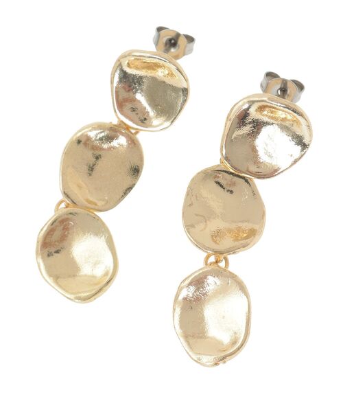 AMERICAN HOLIC（アメリカンホリック）の「ニュアンスプレートスイングピアス（ピアス（両耳用）・レディース・シルバー/ゴールド・FREE）」の10枚目の写真