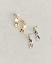 AMERICAN HOLIC | ニュアンスプレートスイングピアス(ピアス（両耳用）)